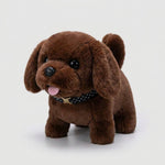 LISTINGOPT::kovosis::dog-toy-electric-plush-interactive-robot-puppy::color-dark-brown