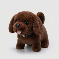 LISTINGOPT::kovosis::dog-toy-electric-plush-interactive-robot-puppy::color-dark-brown