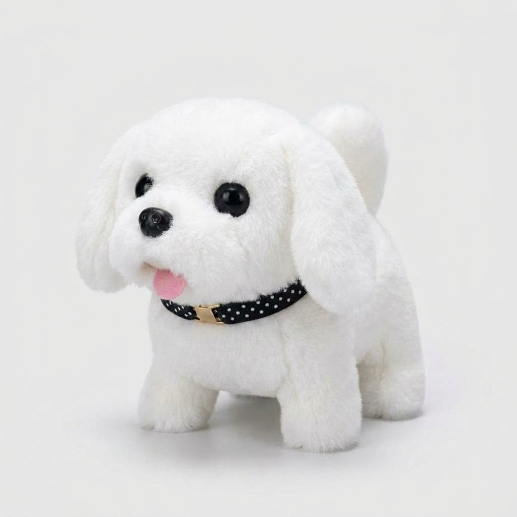 LISTINGOPT::kovosis::dog-toy-electric-plush-interactive-robot-puppy::color-white