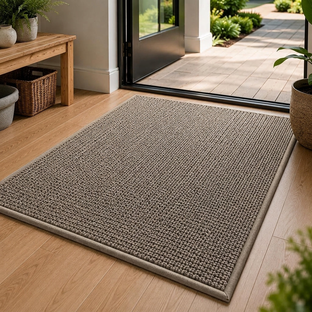 LISTINGOPT::kovosis::dryzone-highly-absorbent-doormat-for-clean-and-dry-indoor-outdoor-entrances::color-beige