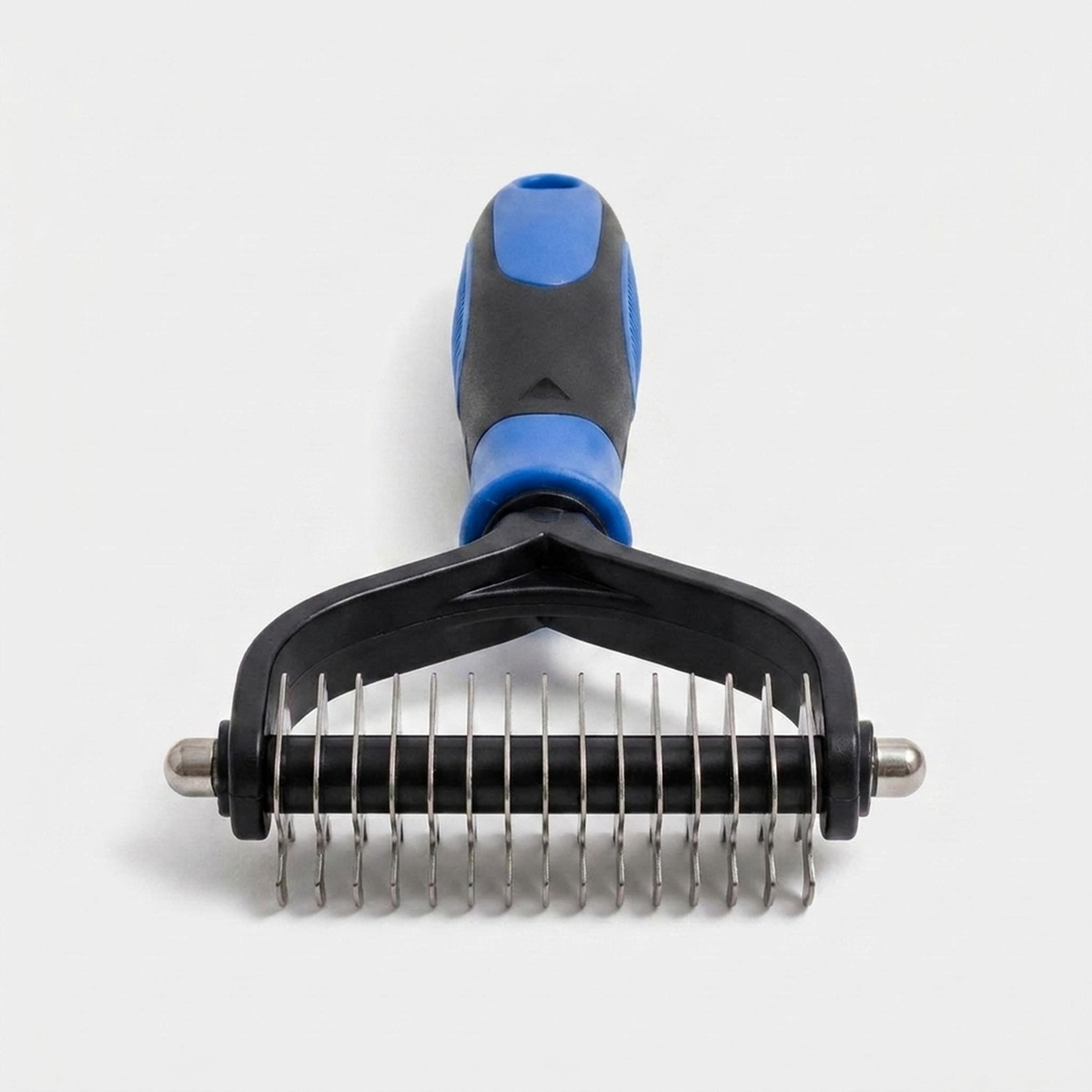 LISTINGOPT::kovosis::dual-sided-deshedding-brush-for-a-fur-free-home::color-blue