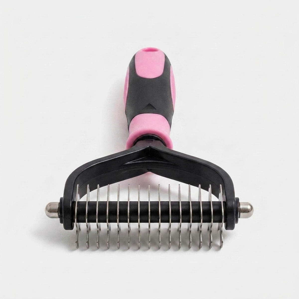 LISTINGOPT::kovosis::dual-sided-deshedding-brush-for-a-fur-free-home::color-pink