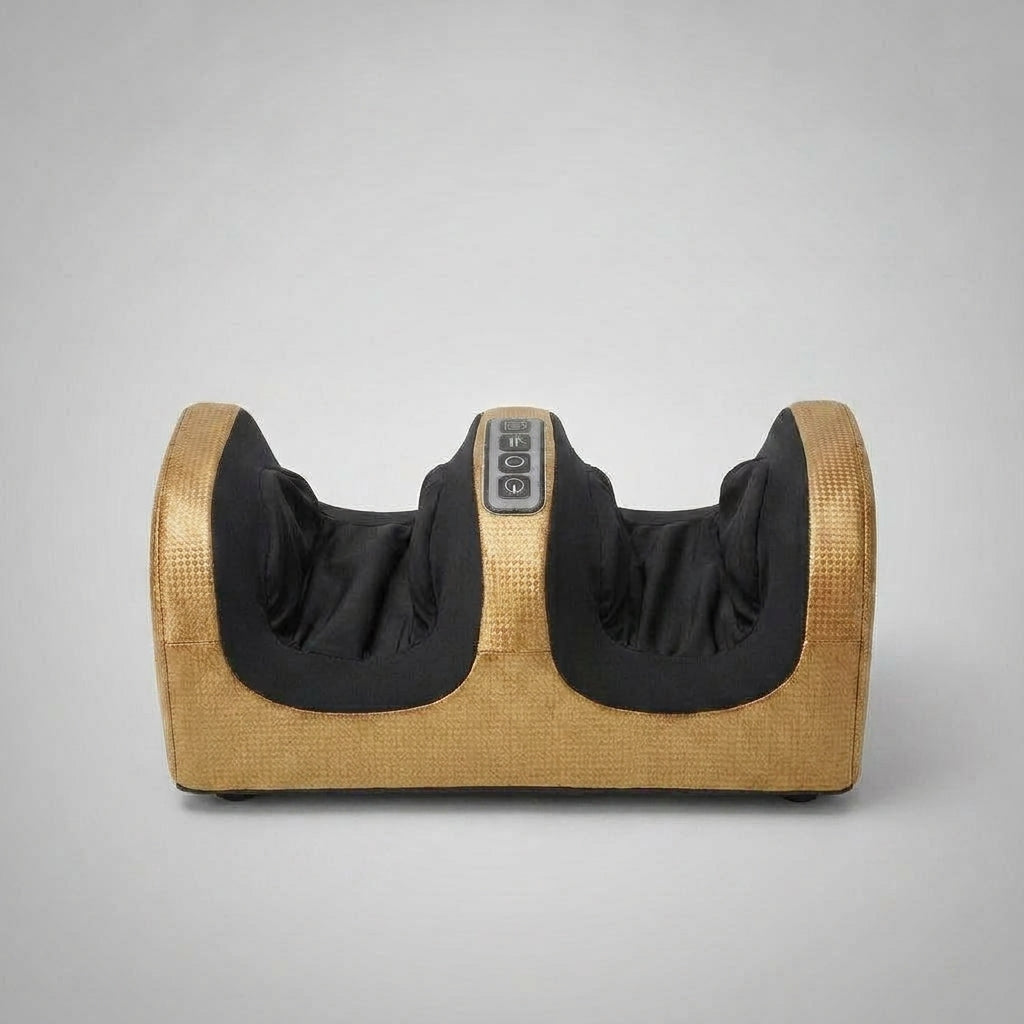 LISTINGOPT::kovosis::electric-foot-massager-shiatsu-kneading-deep-tissue-relax-heated-roller-calf-pain-relief-fatigue-muscles-vibrator-machine-health::color-gold