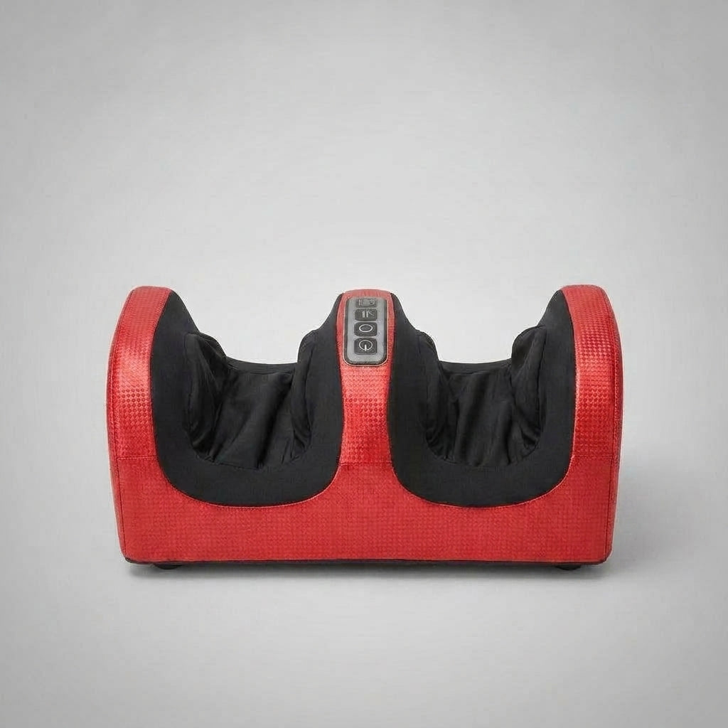 LISTINGOPT::kovosis::electric-foot-massager-shiatsu-kneading-deep-tissue-relax-heated-roller-calf-pain-relief-fatigue-muscles-vibrator-machine-health::color-red