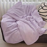 LISTINGOPT::kovosis::emotional-cooling-blanket-for-relaxation-soundwave-technology-embossed-striped-design-with-ball-accents-breathable-lightweight-summer-throw-machine-washable-wrinkle-resistant-multi-use-blanket-and-shawl-in-white-and-grey-random-color::color-light-violet