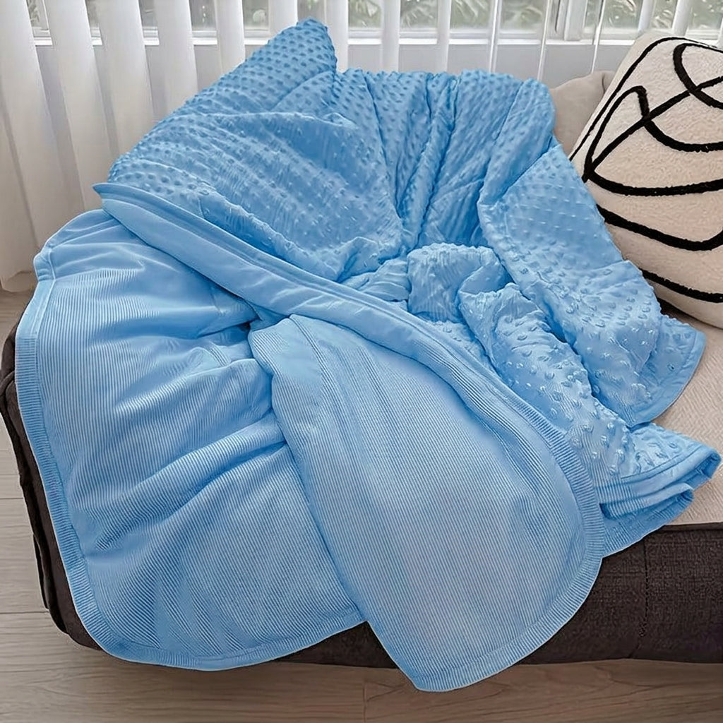 LISTINGOPT::kovosis::emotional-cooling-blanket-for-relaxation-soundwave-technology-embossed-striped-design-with-ball-accents-breathable-lightweight-summer-throw-machine-washable-wrinkle-resistant-multi-use-blanket-and-shawl-in-white-and-grey-random-color::color-sky-blue