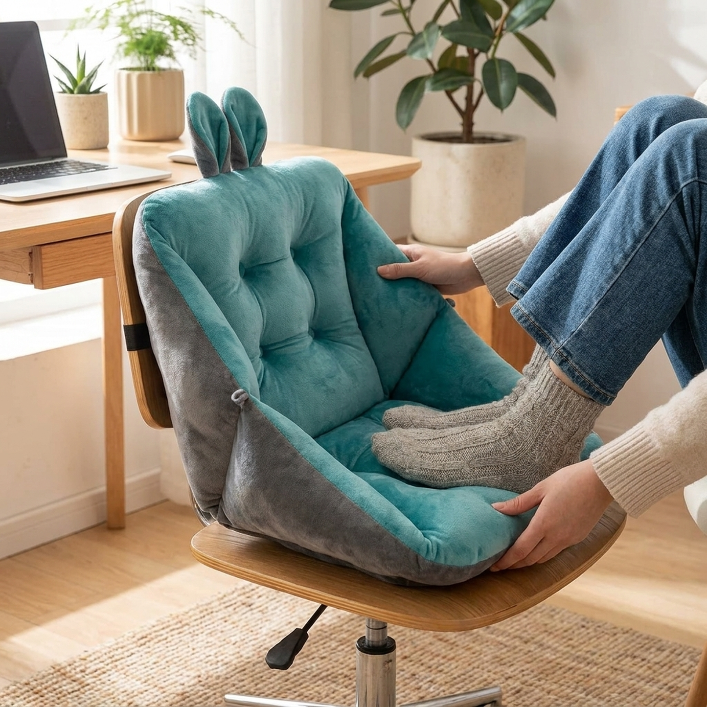 LISTINGOPT::kovosis::ergonomic-memory-foam-seat-cushion-for-lasting-comfort::02-inuse
