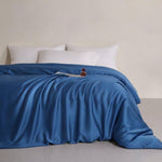 LISTINGOPT::kovosis::eucalyptus-lyocell-bedding-set-1pc-duvet-cover-summer-cooling-bamboo-bed-covers::color-blue
