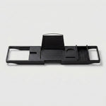 LISTINGOPT::kovosis::expandable-drain-bath-shelf-caddy-tray-multifunctional-plastic-bathtub-tray-bathroom-organizer-simple-stylish-bathtub-storage::color-black