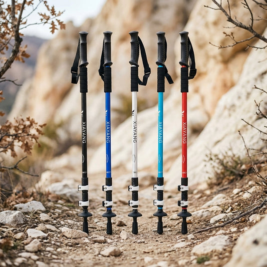 LISTINGOPT::kovosis::external-lock-trekking-pole-anti-slip-lightweight-walking-stick-aluminum-alloy-telescopic-walking-stick-three-sections-adjustable-height-mountain-climbing-hiking-portable-unisex::01-hero