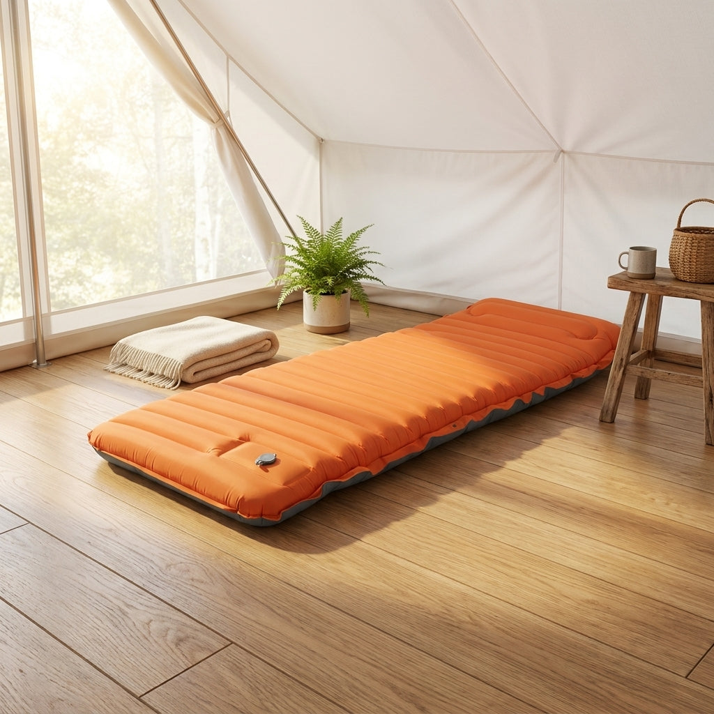 LISTINGOPT::kovosis::extra-thick-4-inch-camping-sleeping-pad-outdoor-camping-self-inflating-mats-spliceable-hiking-fishing-sleeping-pad::03-lifestyle