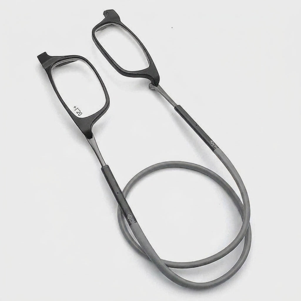 LISTINGOPT::kovosis::eyesmart-innovative-magnetic-reading-glasses-with-neck-hanging-comfort-design::color-gray