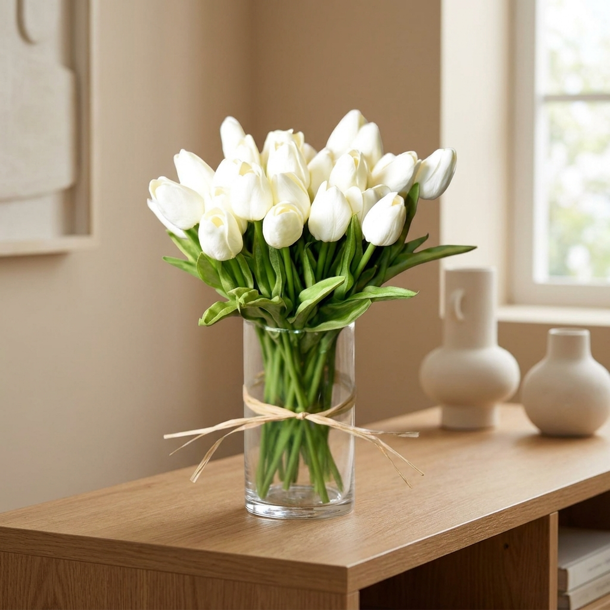 LISTINGOPT::kovosis::faux-tulip-table-arrangement-with-lasting-color::01-hero
