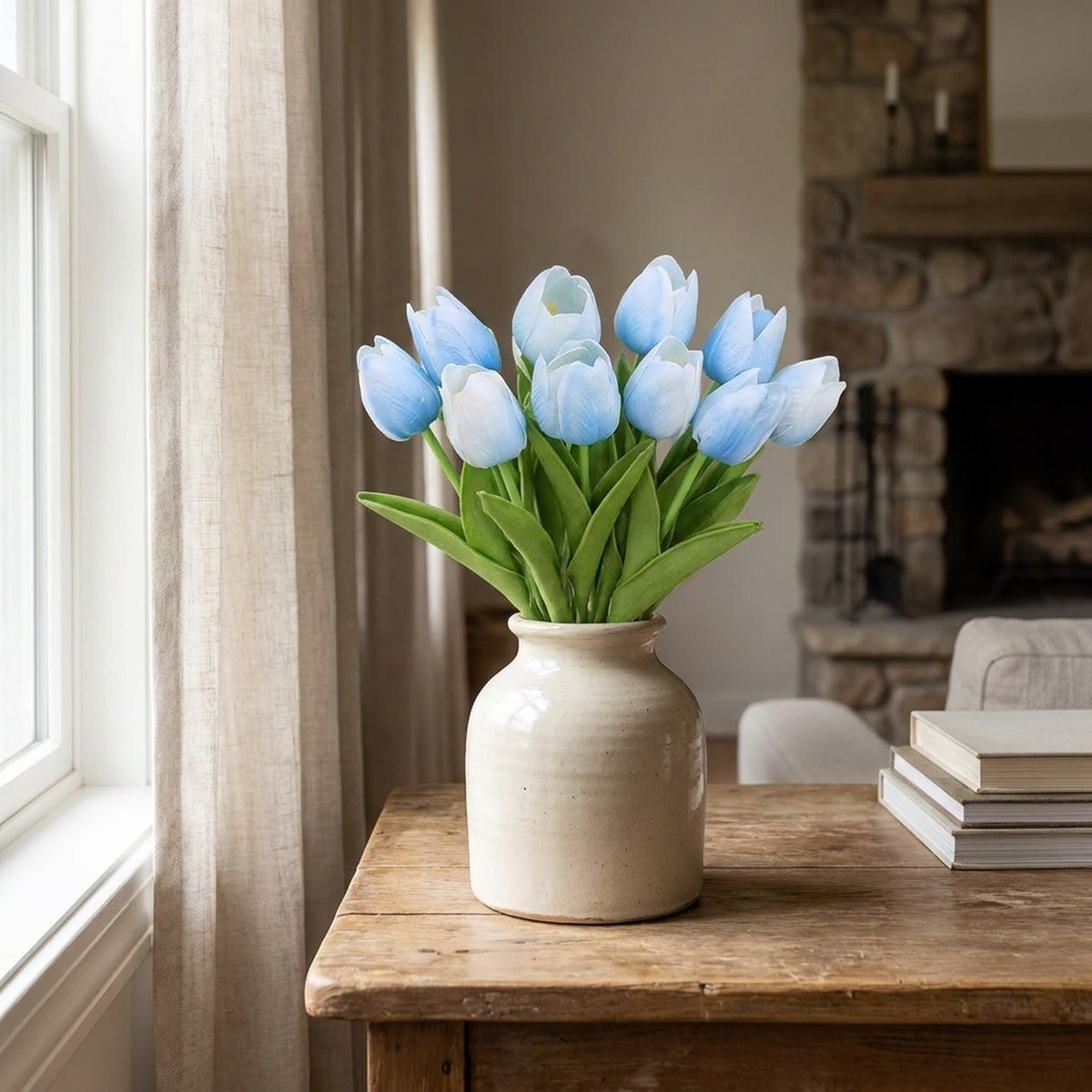 LISTINGOPT::kovosis::faux-tulip-table-arrangement-with-lasting-color::variant-unique-6b6a4e2dcfcf89
