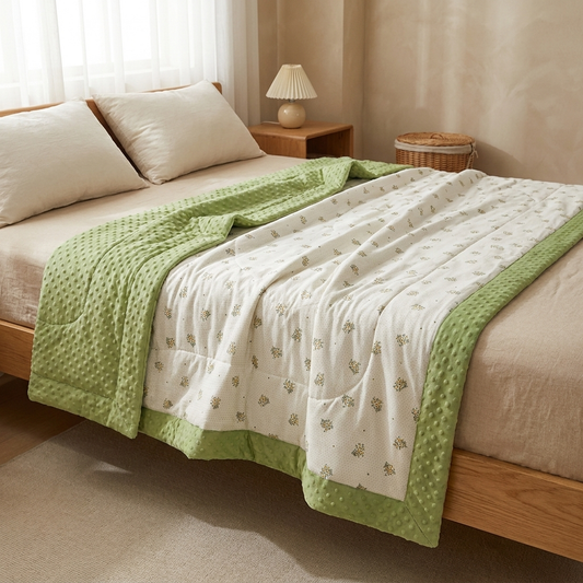 LISTINGOPT::kovosis::floral-summer-quilt-for-breathable-comfort::01-hero