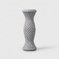 LISTINGOPT::kovosis::foot-massage-roller-foot-roller-foot-massager-plantar-acupressure-relaxation-feet-shiatsu-massager-calf-shaping-massage-tools::color-grey