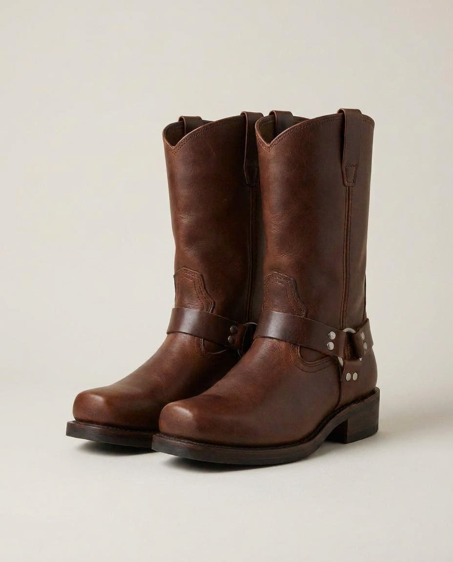 LISTINGOPT::kovosis::forgedsteel-harness-stiefel-bieten-robusten-schutz-mit-wasserdichtem-leder-rutschfester-sohle-und-hitzebestandiger-technologie-ideal-fur-alltag-und-outdoor-aktivitaten::color-brown