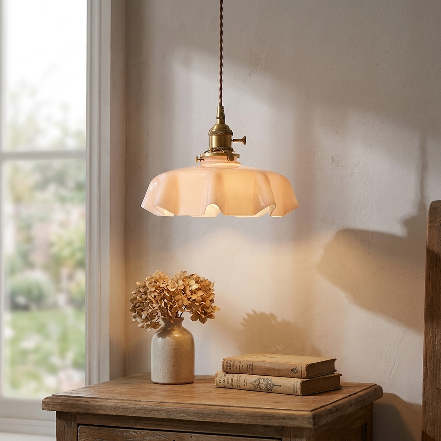 LISTINGOPT::kovosis::french-ruffled-glass-pendant-light-soft-glow::variant-unique-eb30241e6252c4