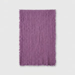 LISTINGOPT::kovosis::gauze-cotton-wedding-table-runner-retro-pink-burr-texture-dining-napkins-gift-kitchen-table-runners-home-christmas-table-decor::color-purple