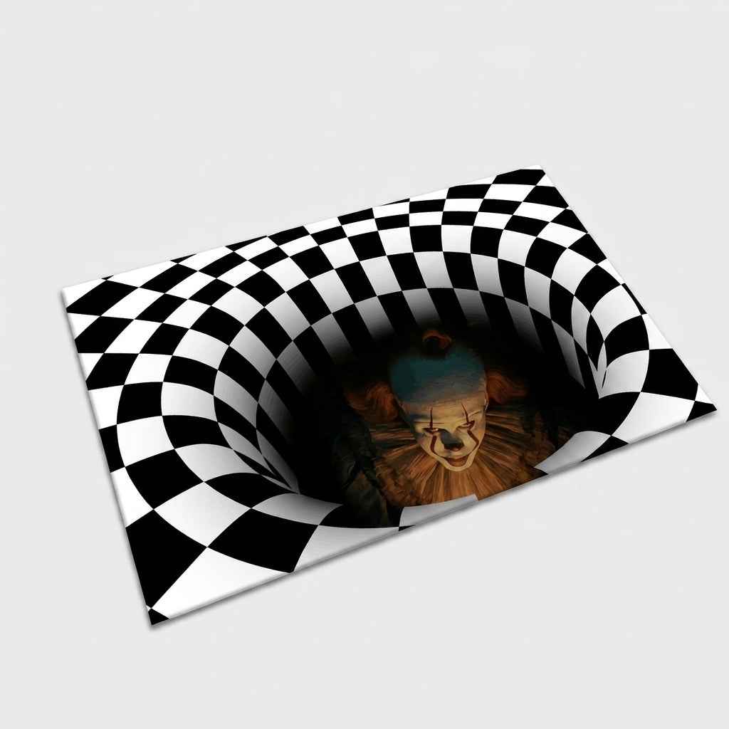 LISTINGOPT::kovosis::halloween-kampanje-klovn-felle-teppe-for-halloween::04-closeup