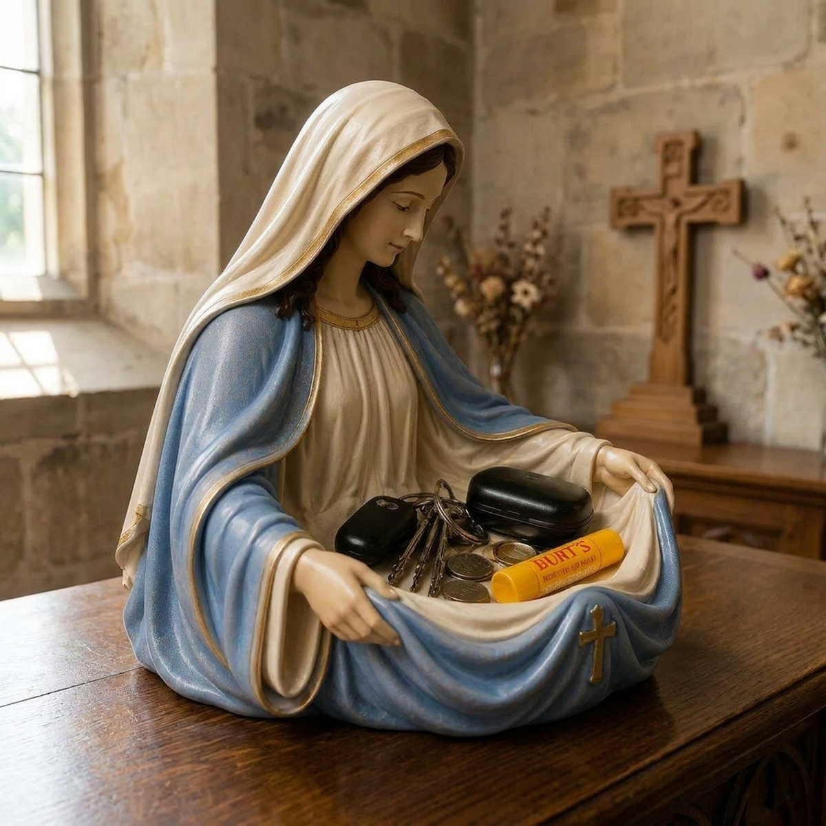 LISTINGOPT::kovosis::handmade-virgin-mary-catch-all-bowl-sacred-storage::variant-unique-af873fcb4886db