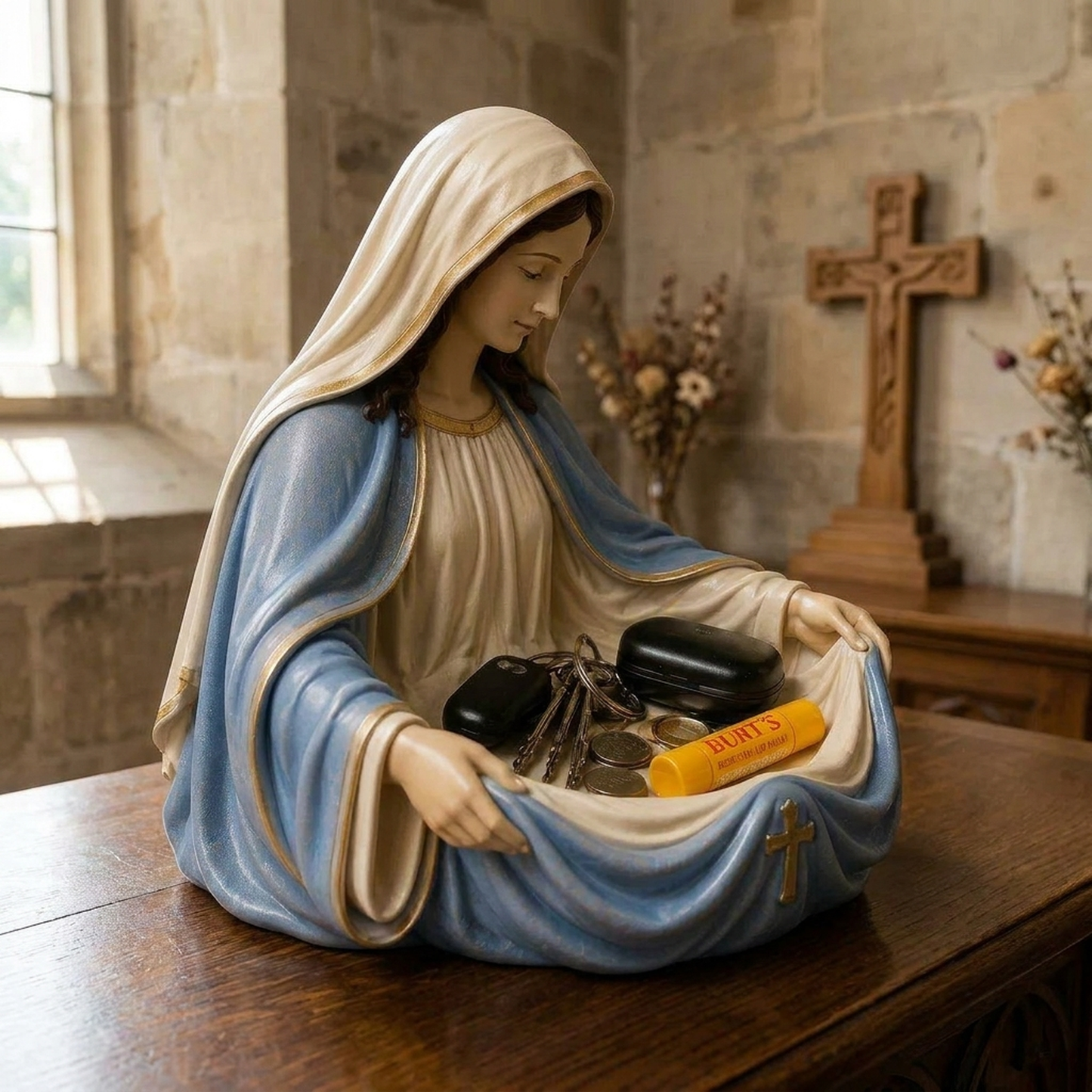 LISTINGOPT::kovosis::handmade-virgin-mary-catch-all-bowl-sacred-storage::variant-unique-af873fcb4886db