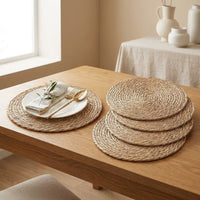 LISTINGOPT::kovosis::handwoven-rattan-placemats-round-heat-insulation-pot-mats-bohemian-coaster-natural-western-placemats-dining-home-wedding-decor::01-hero