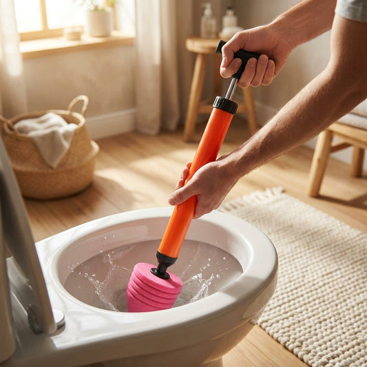 LISTINGOPT::kovosis::high-pressure-quick-cleaner-toilet-unblocker-plunger::02-inuse