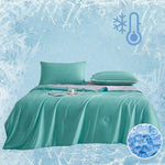 LISTINGOPT::kovosis::high-quality-cooling-blankets-smooth-air-condition-comforter-lightweight-summer-quilt-with-double-side-cold-cooling-fabric::color-aqua-green