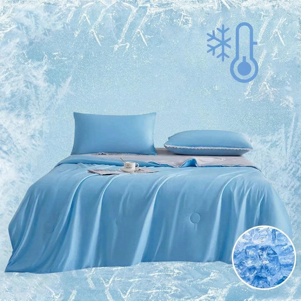 LISTINGOPT::kovosis::high-quality-cooling-blankets-smooth-air-condition-comforter-lightweight-summer-quilt-with-double-side-cold-cooling-fabric::color-sky-blue
