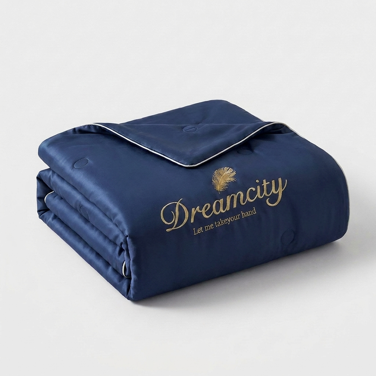 LISTINGOPT::kovosis::ice-silk-summer-blanket-for-cooler-sleep::color-navy-blue