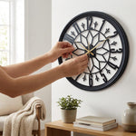 LISTINGOPT::kovosis::ironvintage-clock-silent-statement-wall-accent::02-inuse