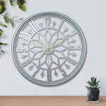 LISTINGOPT::kovosis::ironvintage-clock-silent-statement-wall-accent::color-silvery