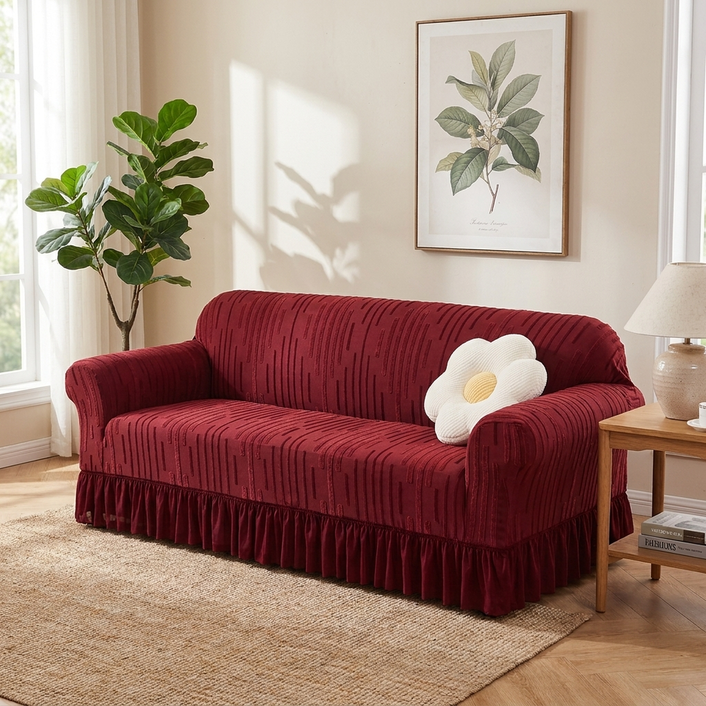LISTINGOPT::kovosis::jacquard-ruffle-sofa-cover-for-elegant-protection::variant-unique-a26b87e2b248ef
