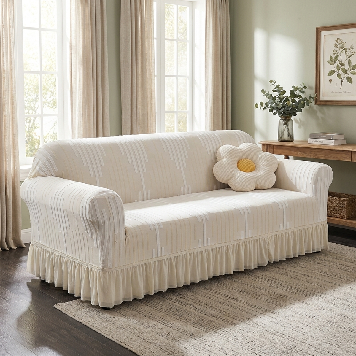 LISTINGOPT::kovosis::jacquard-ruffle-sofa-cover-for-elegant-protection::variant-unique-f2173ed75a70cc