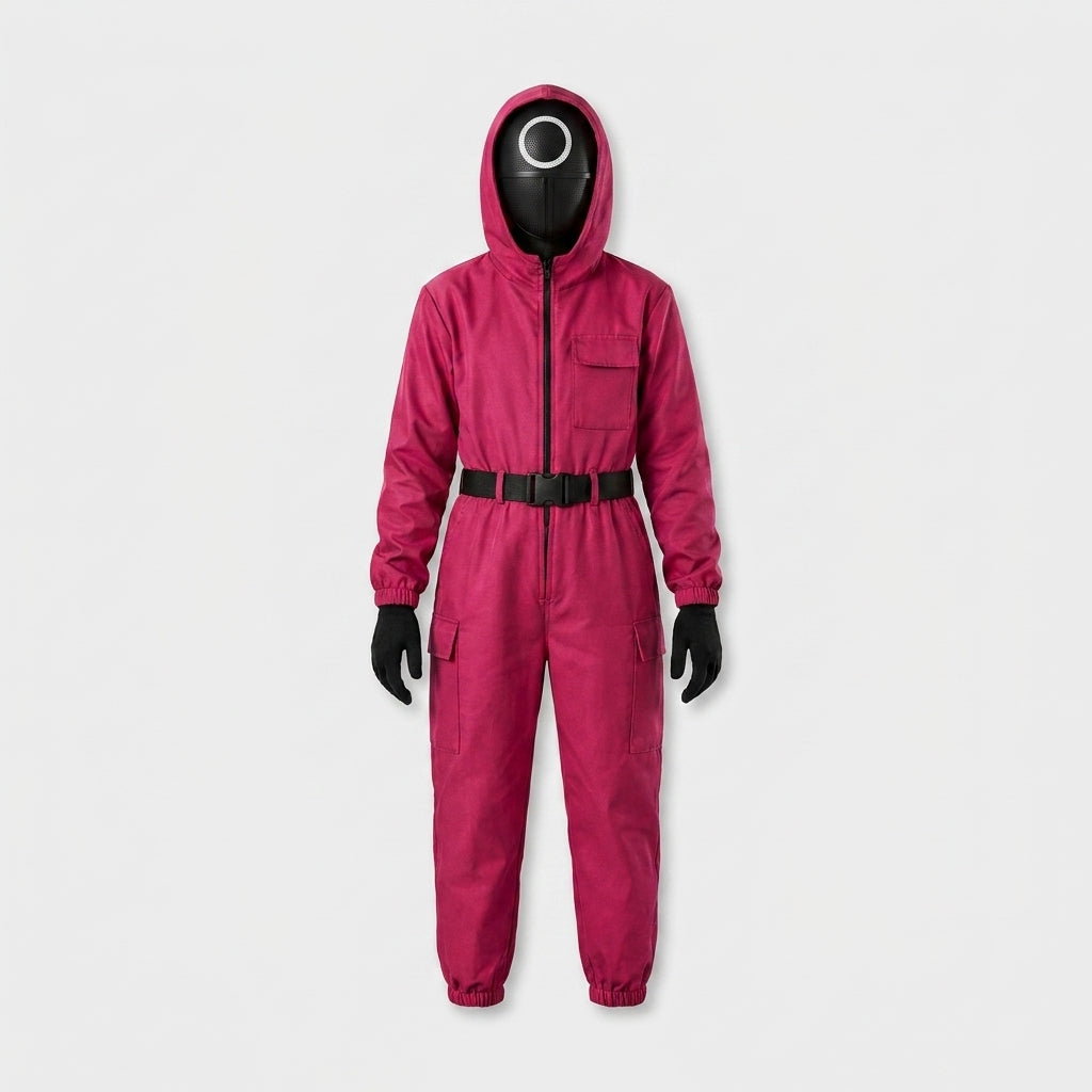 LISTINGOPT::kovosis::kids-costume-guard-hooded-jumpsuit-mask-party-outfit-set::04-closeup