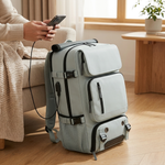 LISTINGOPT::kovosis::large-waterproof-travel-backpack-charge-on-the-go::02-inuse