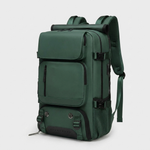 LISTINGOPT::kovosis::large-waterproof-travel-backpack-charge-on-the-go::color-dark-green
