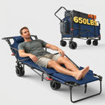 LISTINGOPT::kovosis::leveleve-heavy-duty-folding-wagon-2-in-1-collapsible-cart-400lb-650lb-capacity-all-terrain-wheels-wbrakes-and-aside-pockets::color-blue