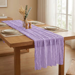 LISTINGOPT::kovosis::lilac-purple-lavender-cheesecloth-table-runner-wedding-party-boho-rustic-gauze-table-runner-bridal-shower-birthday-decorations::01-hero