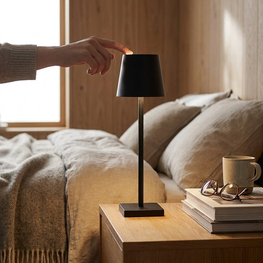 LISTINGOPT::kovosis::lumina-glow-wireless-rechargeable-led-table-lamp::02-inuse