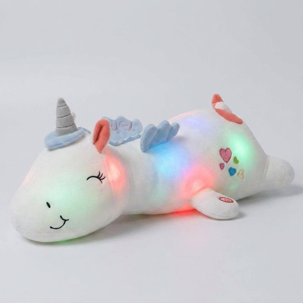 LISTINGOPT::kovosis::lunacorn-leuchtendes-einhorn-kuscheliger-pluschfreund-regenbogen-leds-perfektes-geschenk-fur-kinder::color-weiß