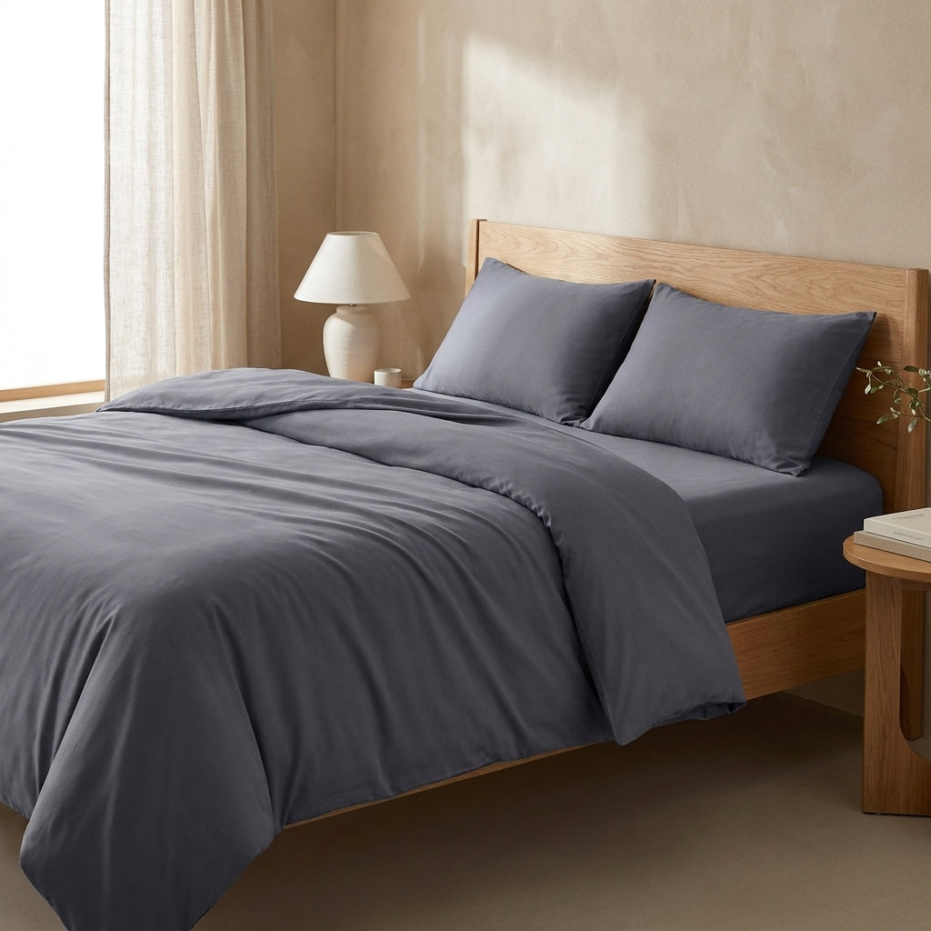 LISTINGOPT::kovosis::luxury-bamboo-bedding-set-with-duvet-cover-bed-sheet-pillowcases-solid-color-100-bamboo-viscose-bedsheet-double-queen-king-size::01-hero