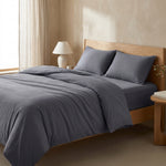 LISTINGOPT::kovosis::luxury-bamboo-bedding-set-with-duvet-cover-bed-sheet-pillowcases-solid-color-100-bamboo-viscose-bedsheet-double-queen-king-size::01-hero
