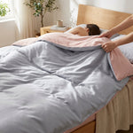 LISTINGOPT::kovosis::luxury-bedding-100-bamboo-duvet-cover-1pc-soild-colors-single-queen-king-bed-cover-quilt-cover-soft-comfort-cool-summer-cooling::02-inuse