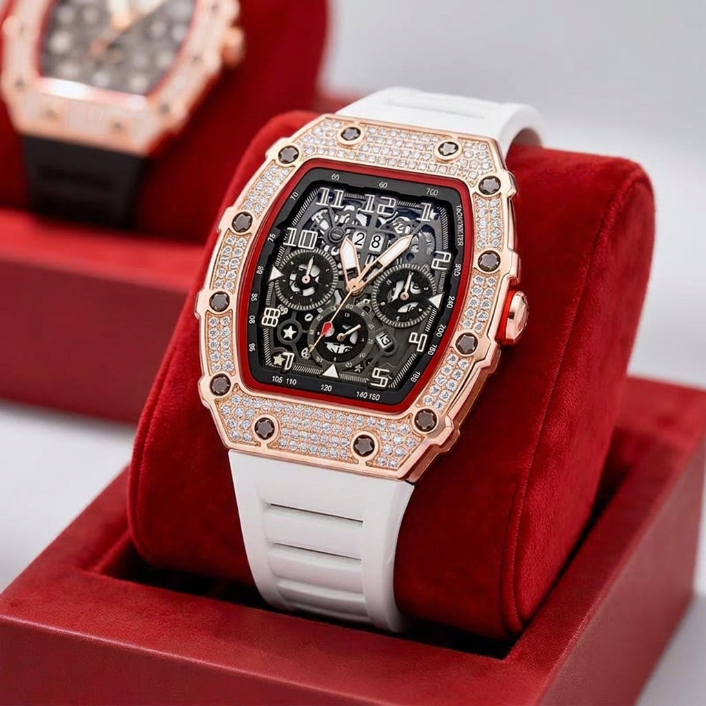 LISTINGOPT::kovosis::luxury-mens-tonneau-shaped-watch-with-rhinestone-embellishment::color-white
