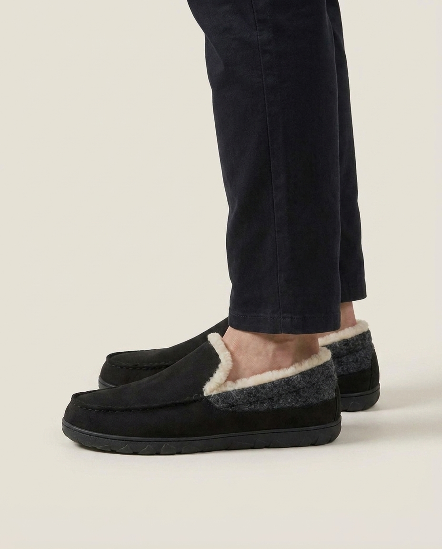 LISTINGOPT::kovosis::mens-man-made-wool-slip-on-shoes-cozy-warmth::02-side