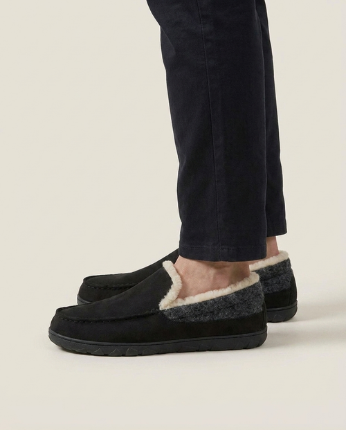 LISTINGOPT::kovosis::mens-man-made-wool-slip-on-shoes-cozy-warmth::02-side