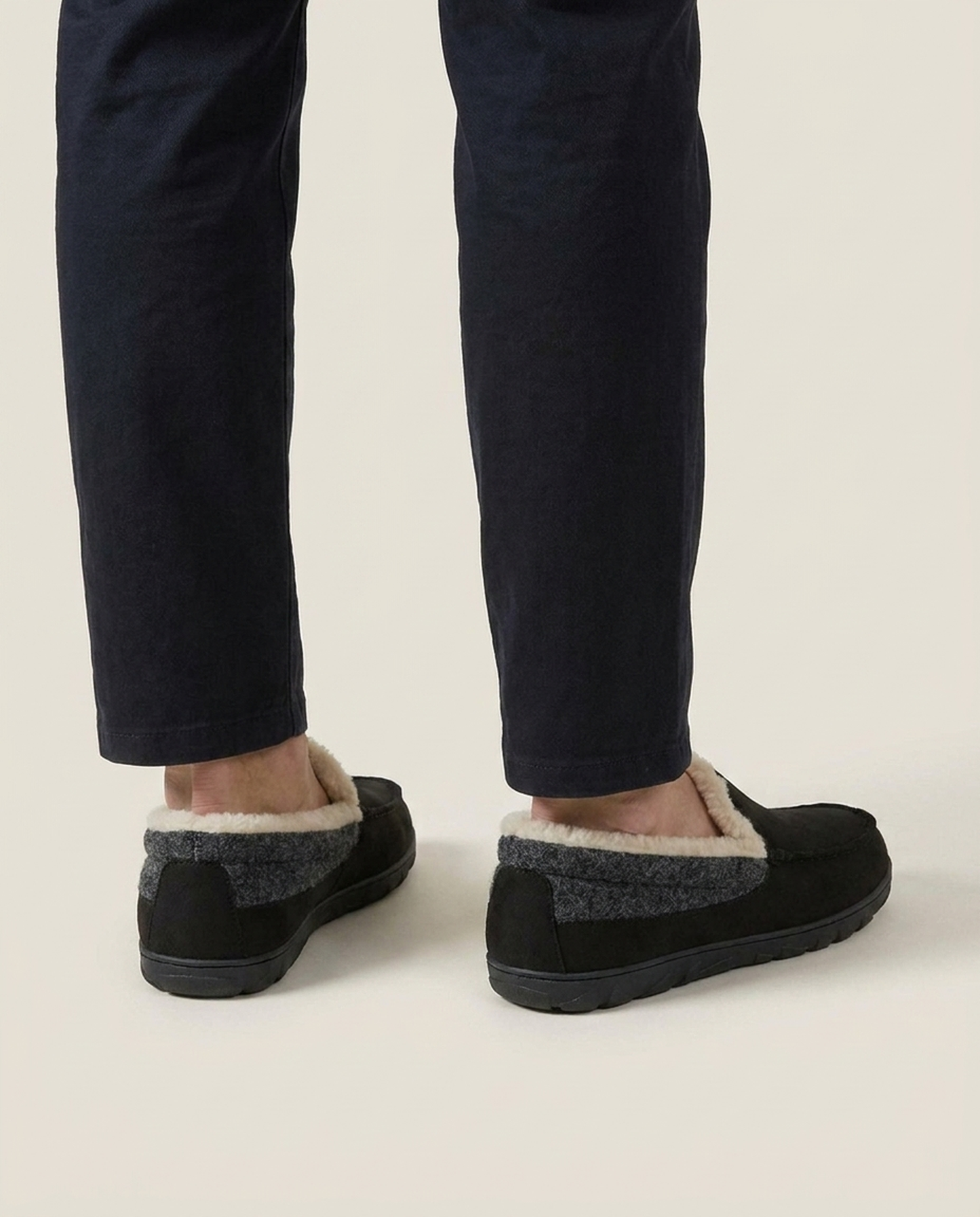 LISTINGOPT::kovosis::mens-man-made-wool-slip-on-shoes-cozy-warmth::03-back