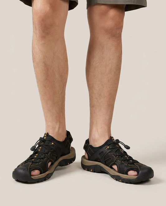 LISTINGOPT::kovosis::mens-sandals-for-men-mens-black-brown-size-summer-shoes-male-hiking-shoe-man-casual::01-front